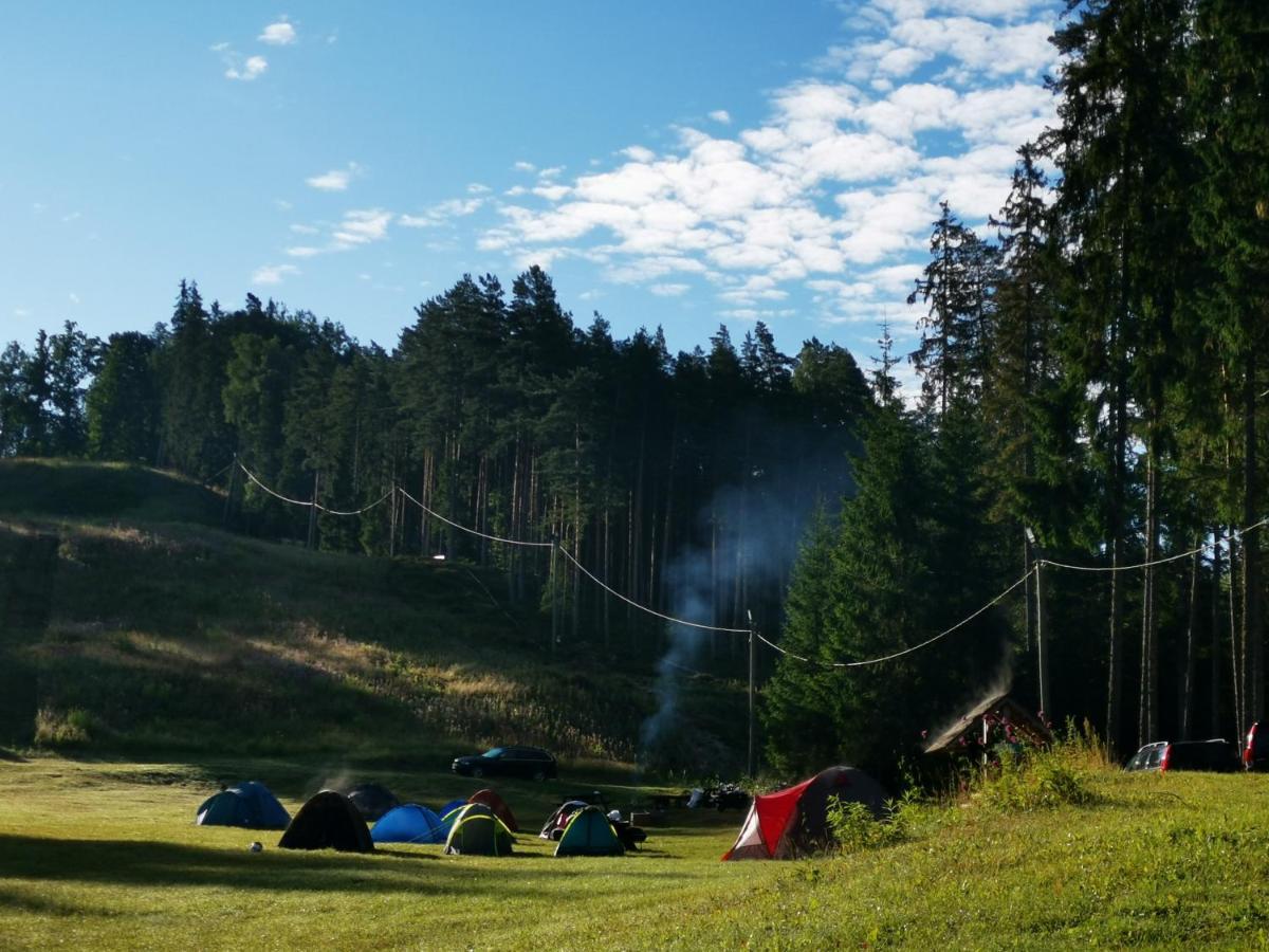 Kempings Ozolkalns Cēsis Exteriér fotografie