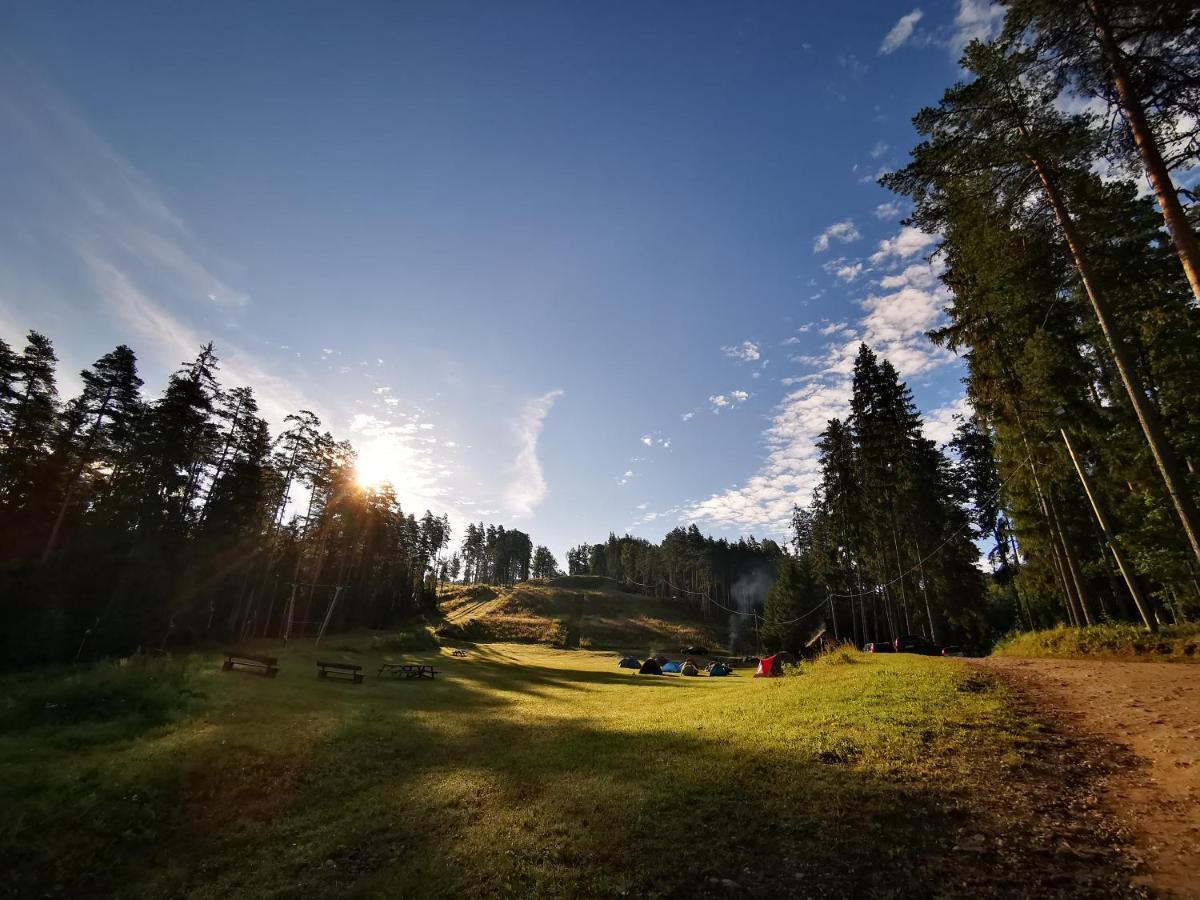 Kempings Ozolkalns Cēsis Exteriér fotografie