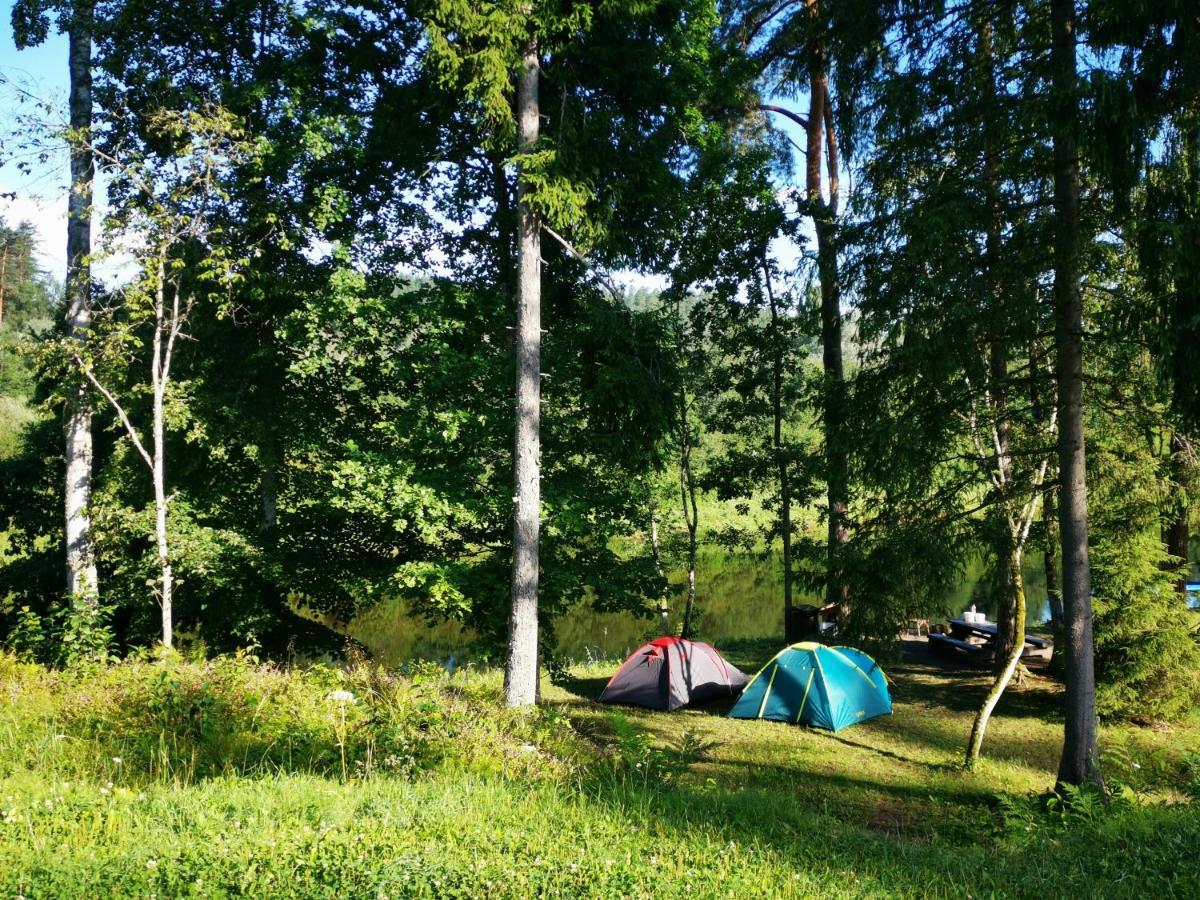 Kempings Ozolkalns Cēsis Exteriér fotografie