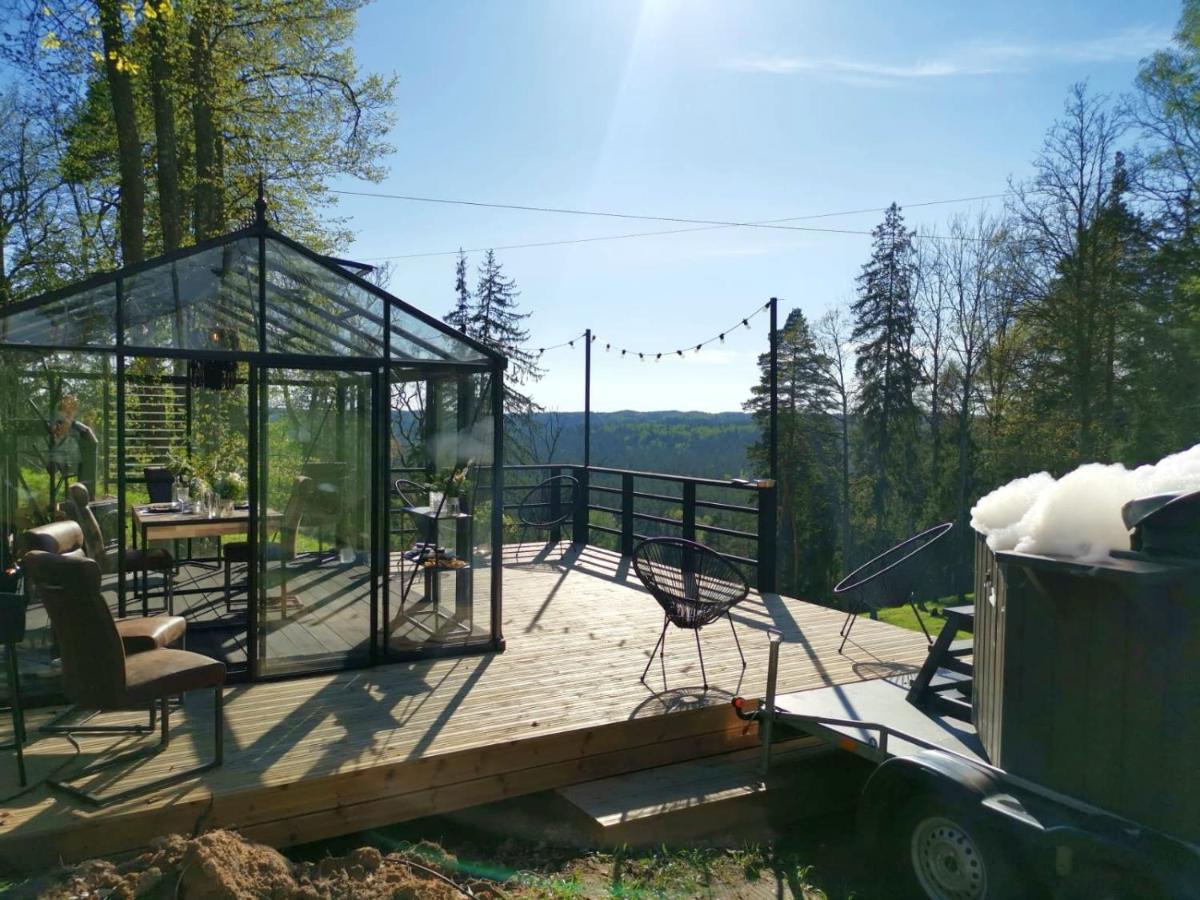 Kempings Ozolkalns Cēsis Exteriér fotografie